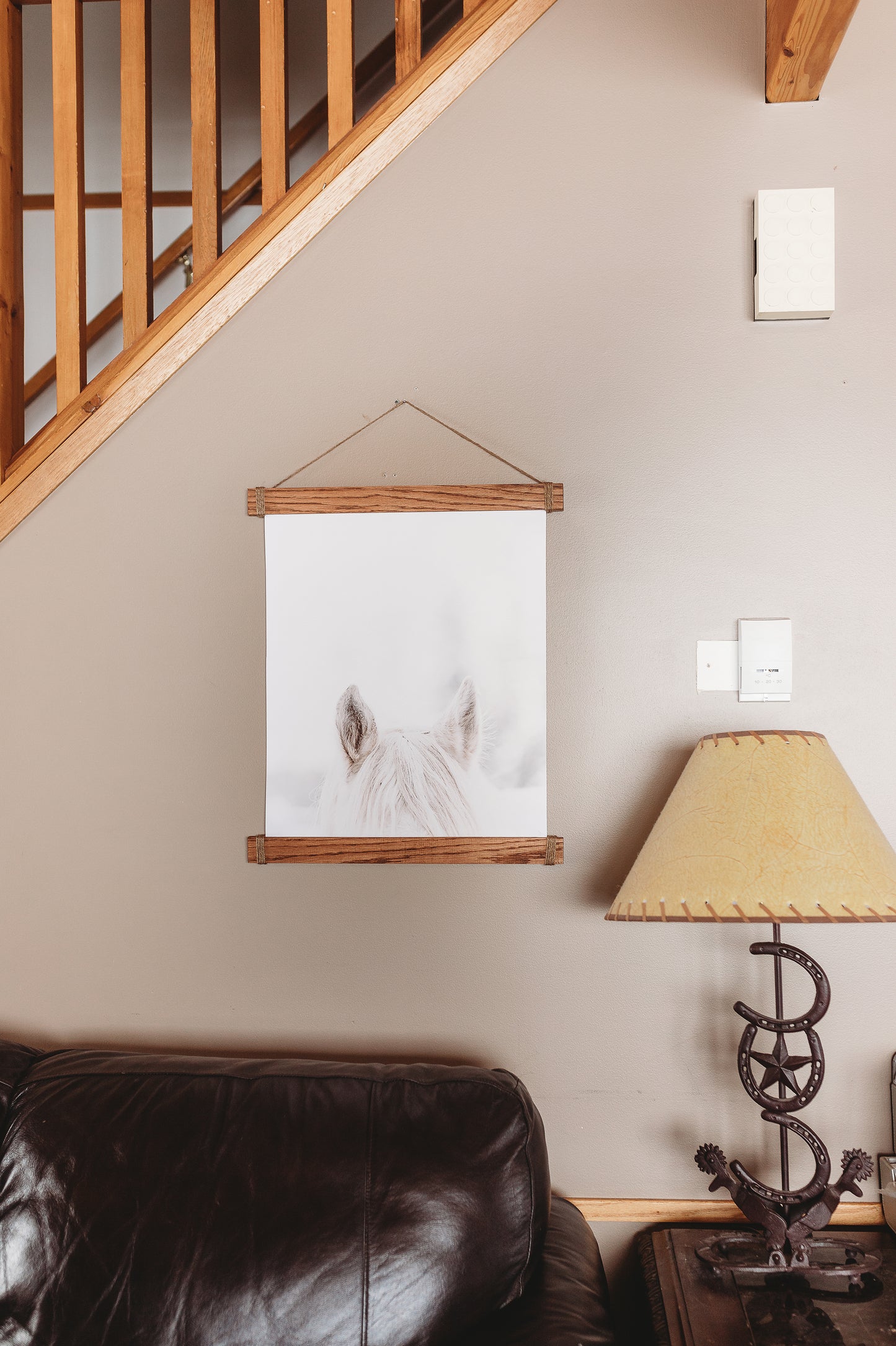 "WINTER WHISPER" Hanging Canvas