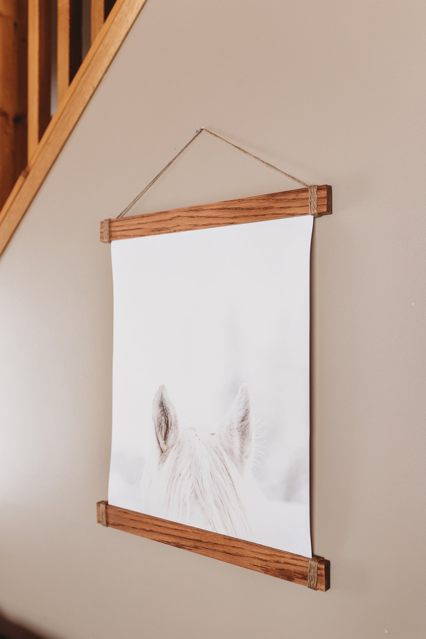 "WINTER WHISPER" Hanging Canvas