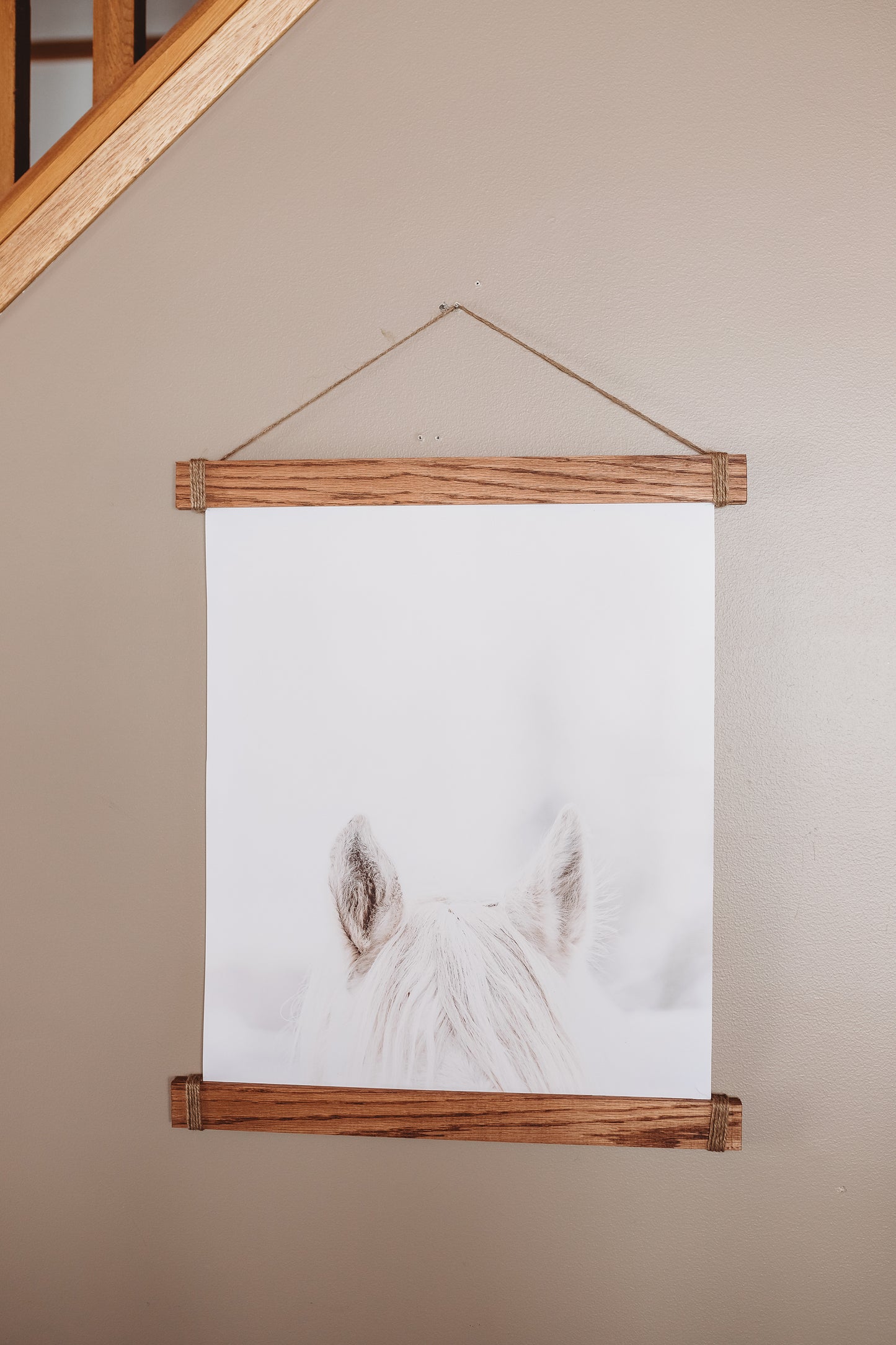 "WINTER WHISPER" Hanging Canvas