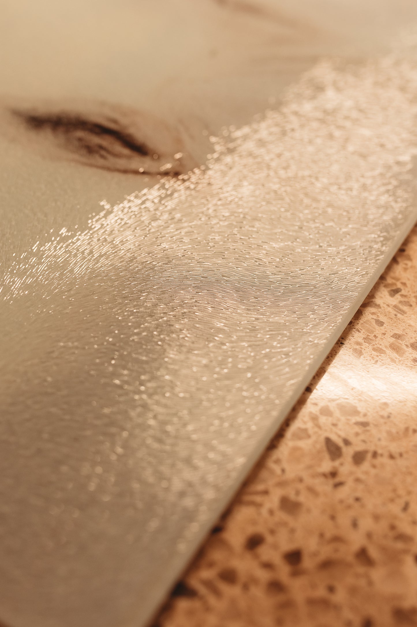 "STEEL" Glass Cutting Board